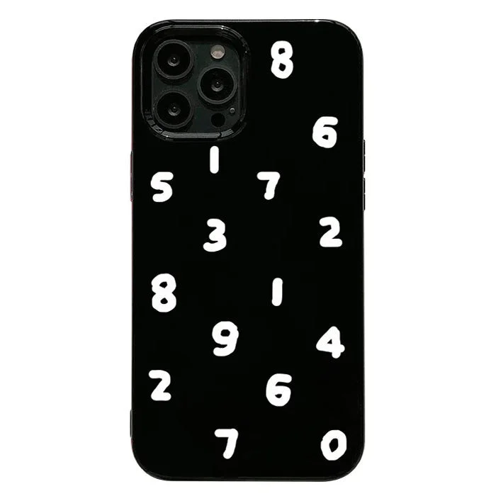 Numerical iPhone Case — view 1 Numerical iPhone Case — view 1