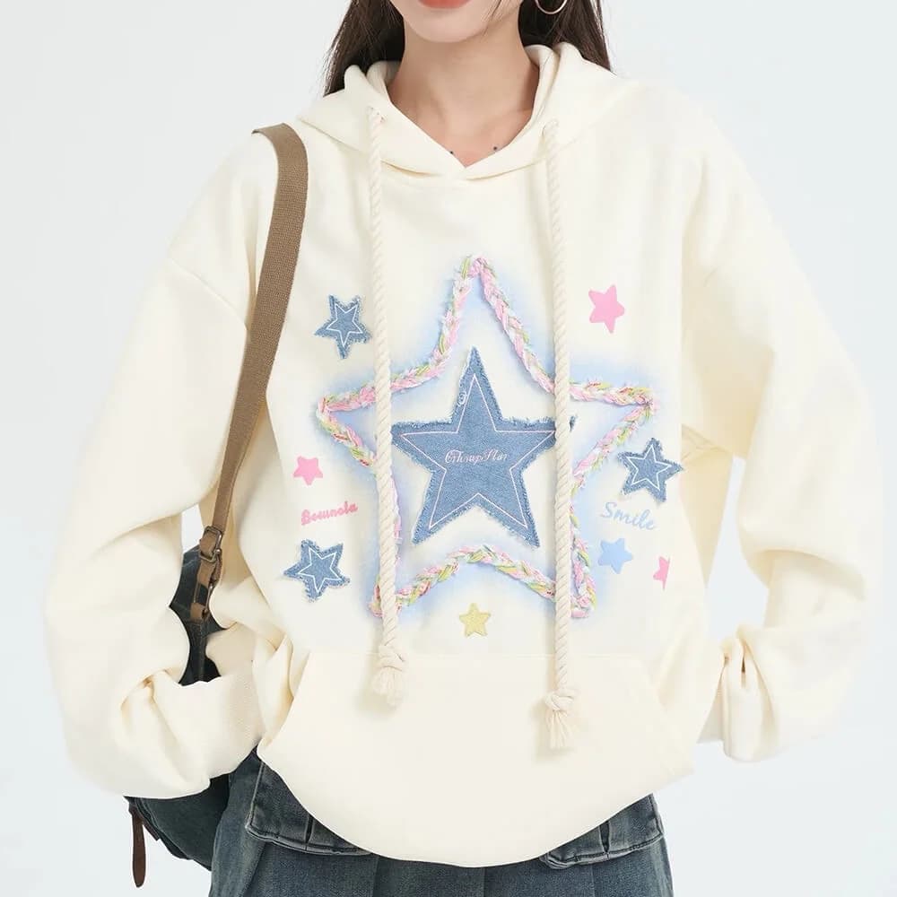Star Patch Hoodie — view 2 Star Patch Hoodie — view 2
