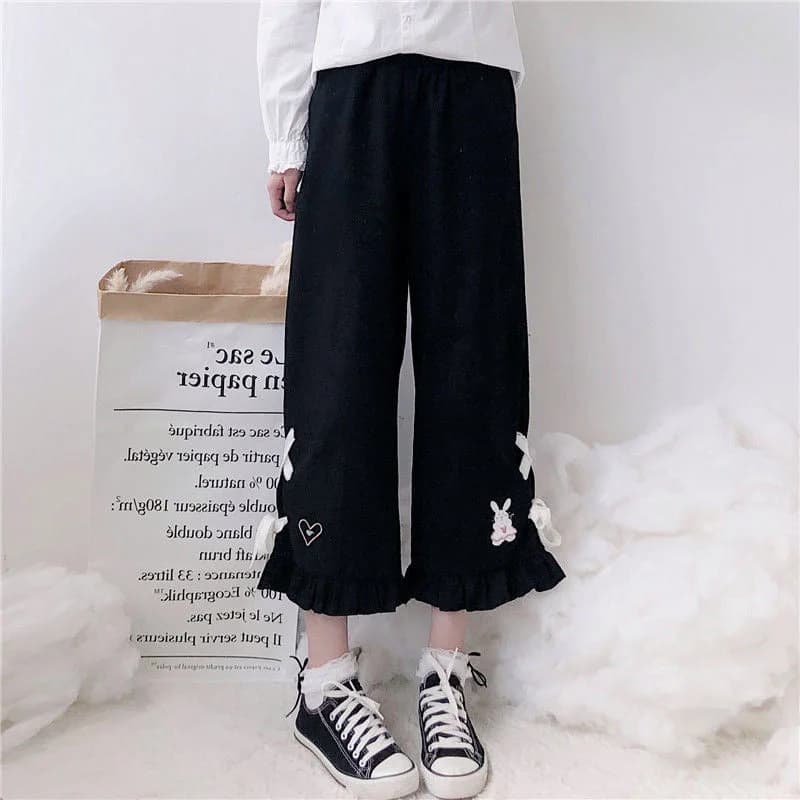 Smol Ruffled Bunny Pants — view 2 Smol Ruffled Bunny Pants — view 2