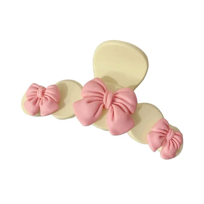 Soft Girl Bow Hair Claw — view 1 Soft Girl Bow Hair Claw — view 1