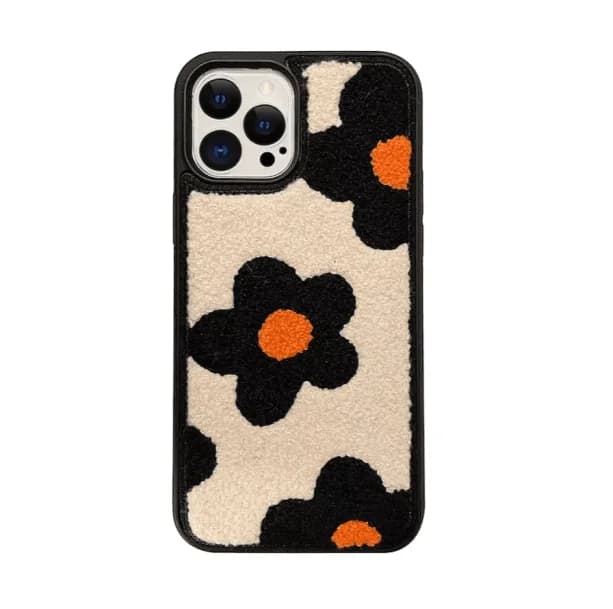 Black Daisy IPhone Cover — view 1 Black Daisy IPhone Cover — view 1