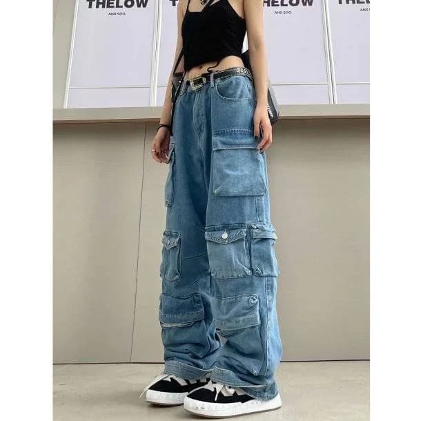 Multi-Pocket Aesthetic Pants — view 3 Multi-Pocket Aesthetic Pants — view 3