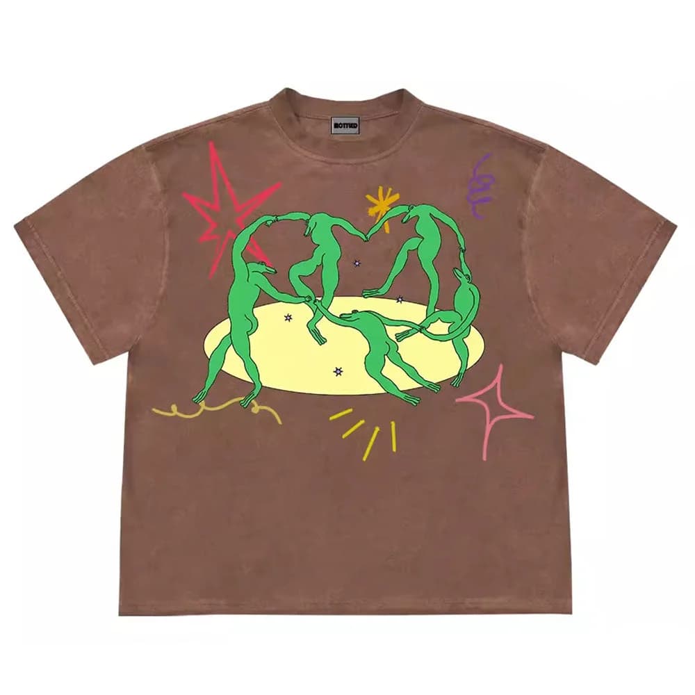 Dancing Aliens Graphic T-Shirt — view 1 Dancing Aliens Graphic T-Shirt — view 1