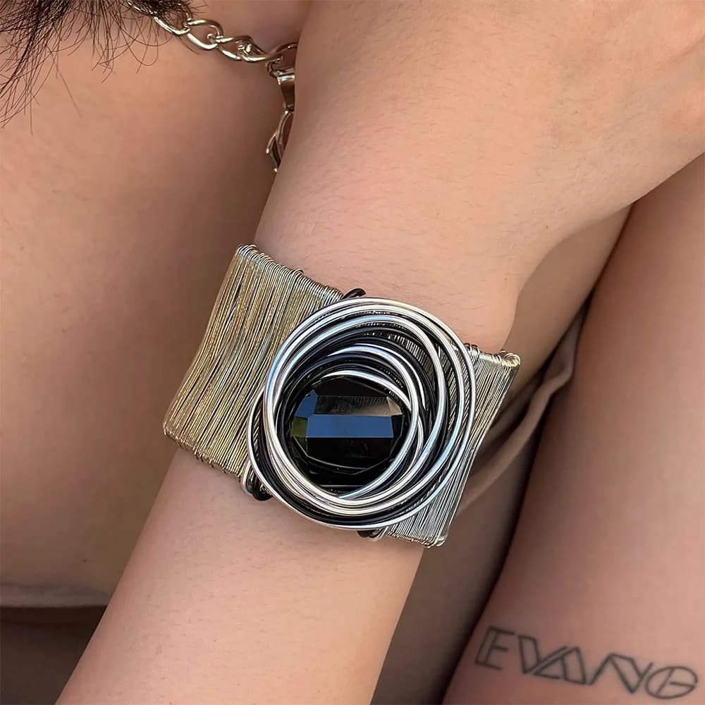 Alien Signal Cuff Bracelet — view 2 Alien Signal Cuff Bracelet — view 2
