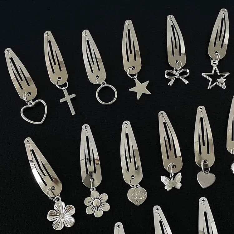 Grunge Aesthetic Hair Clips — view 2 Grunge Aesthetic Hair Clips — view 2