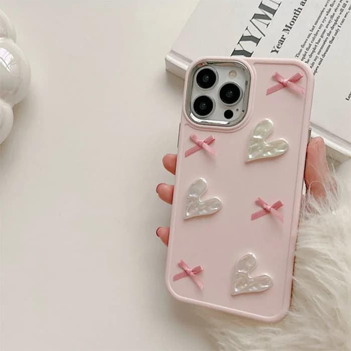 Coquette Aesthetic Bow iPhone Case — view 2 Coquette Aesthetic Bow iPhone Case — view 2