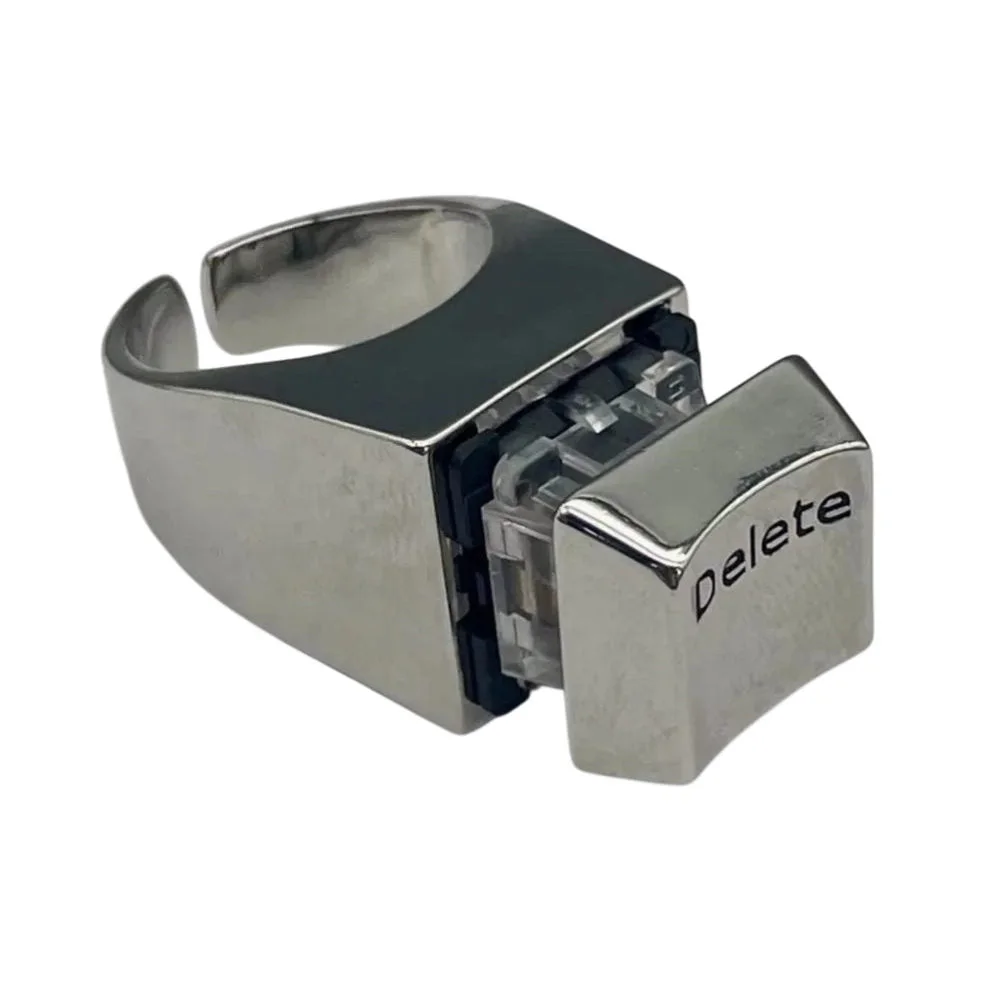 Delete Chunky Ring — view 2 Delete Chunky Ring — view 2