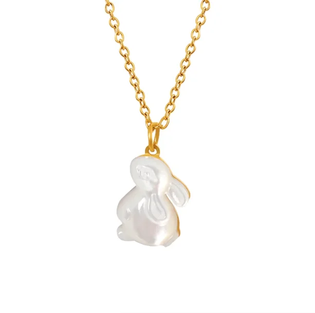 Bunny Necklace — view 1 Bunny Necklace — view 1