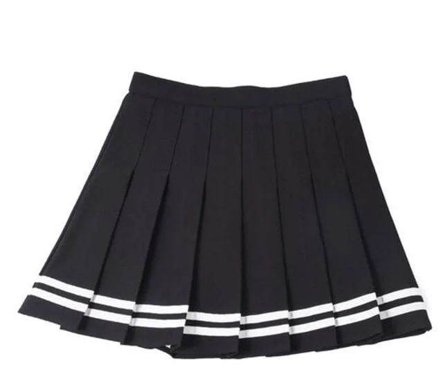 High Waist Pleated Skirts — view 3 High Waist Pleated Skirts — view 3