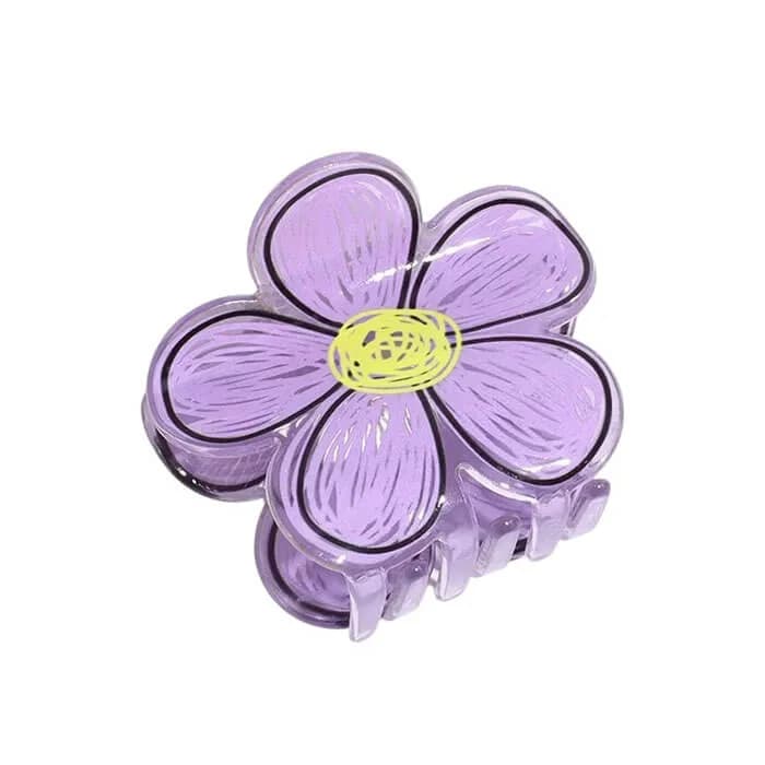 Indie Aesthetic Flower Hair Claw — view 1 Indie Aesthetic Flower Hair Claw — view 1