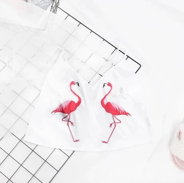 Flamingos Pajama — view 2 Flamingos Pajama — view 2