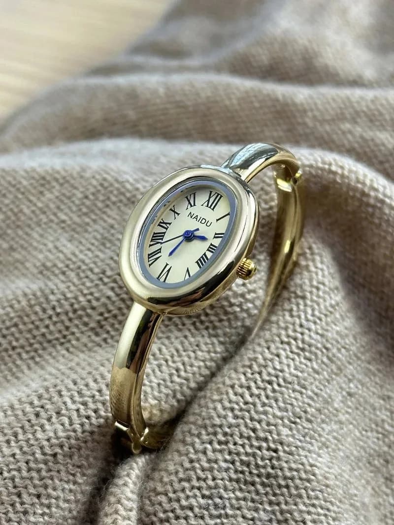 Oval Bracelet Watch — view 1 Oval Bracelet Watch — view 1