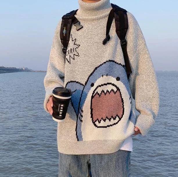 Shark Jaws Sweater — view 1 Shark Jaws Sweater — view 1