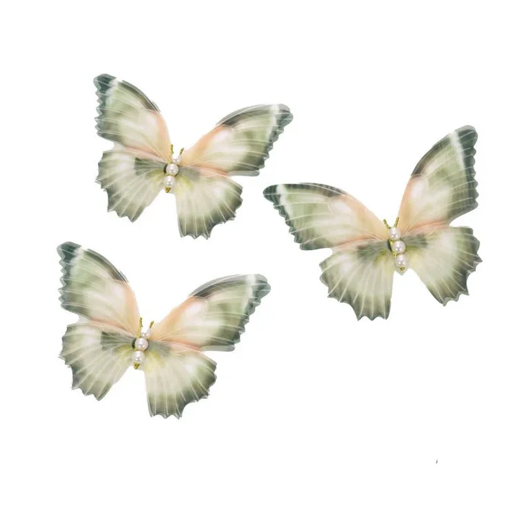 Fairy Garden Butterfly Hair Clips — view 1 Fairy Garden Butterfly Hair Clips — view 1