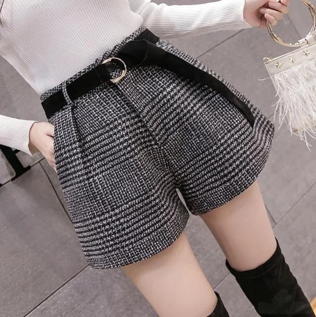 Autumn Wool Kawaii Shorts — view 2 Autumn Wool Kawaii Shorts — view 2