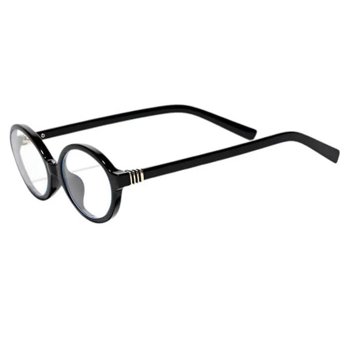 Clear Lens Oval Sunglasses — view 2 Clear Lens Oval Sunglasses — view 2