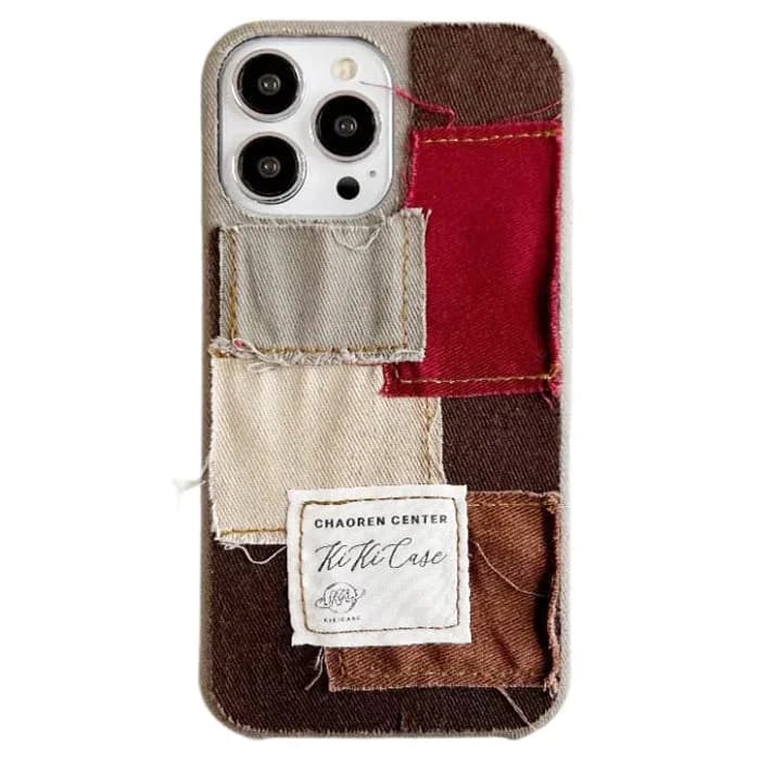 Patchwork iPhone Case — view 1 Patchwork iPhone Case — view 1