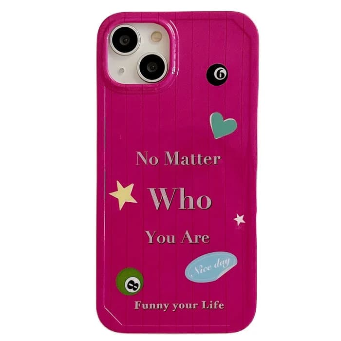 Who You Are iPhone Case — view 1 Who You Are iPhone Case — view 1