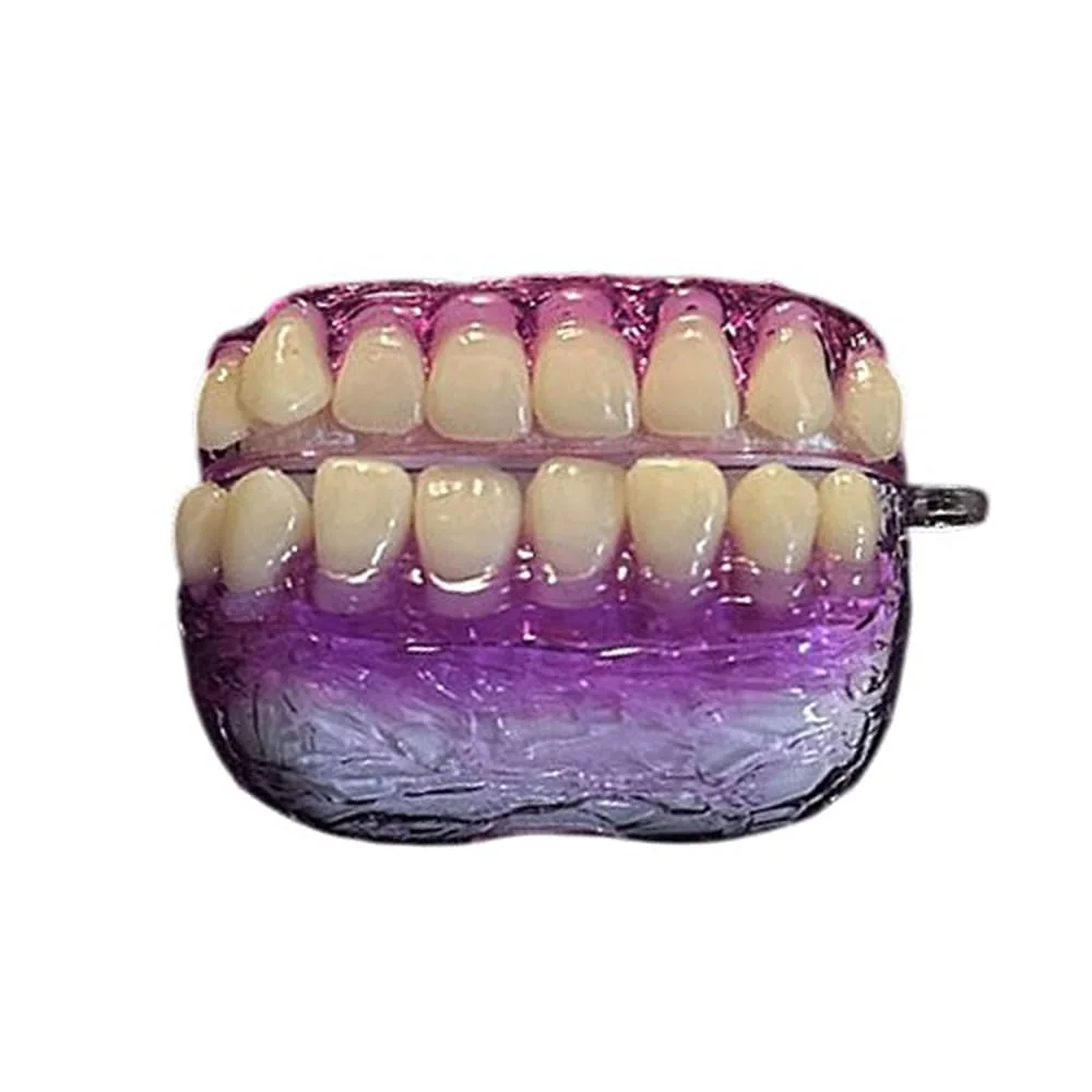 3D Teeth AirPods Case — view 1 3D Teeth AirPods Case — view 1