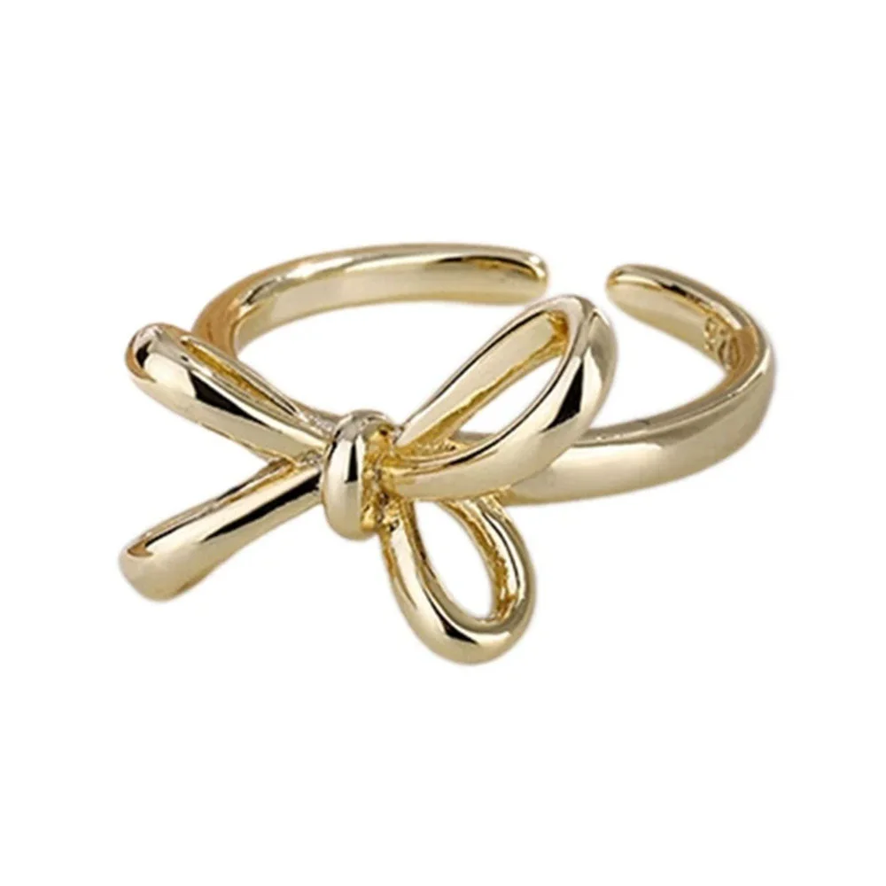 Coquette Aesthetic Bow Ring — view 2 Coquette Aesthetic Bow Ring — view 2