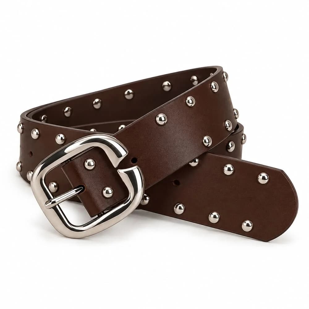 Bad Reputation Wide Studded Belt — view 1 Bad Reputation Wide Studded Belt — view 1