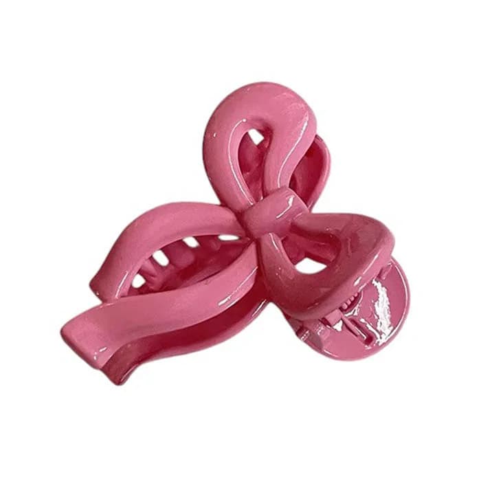 Mini Bow Hair Claw Clip — view 1 Mini Bow Hair Claw Clip — view 1