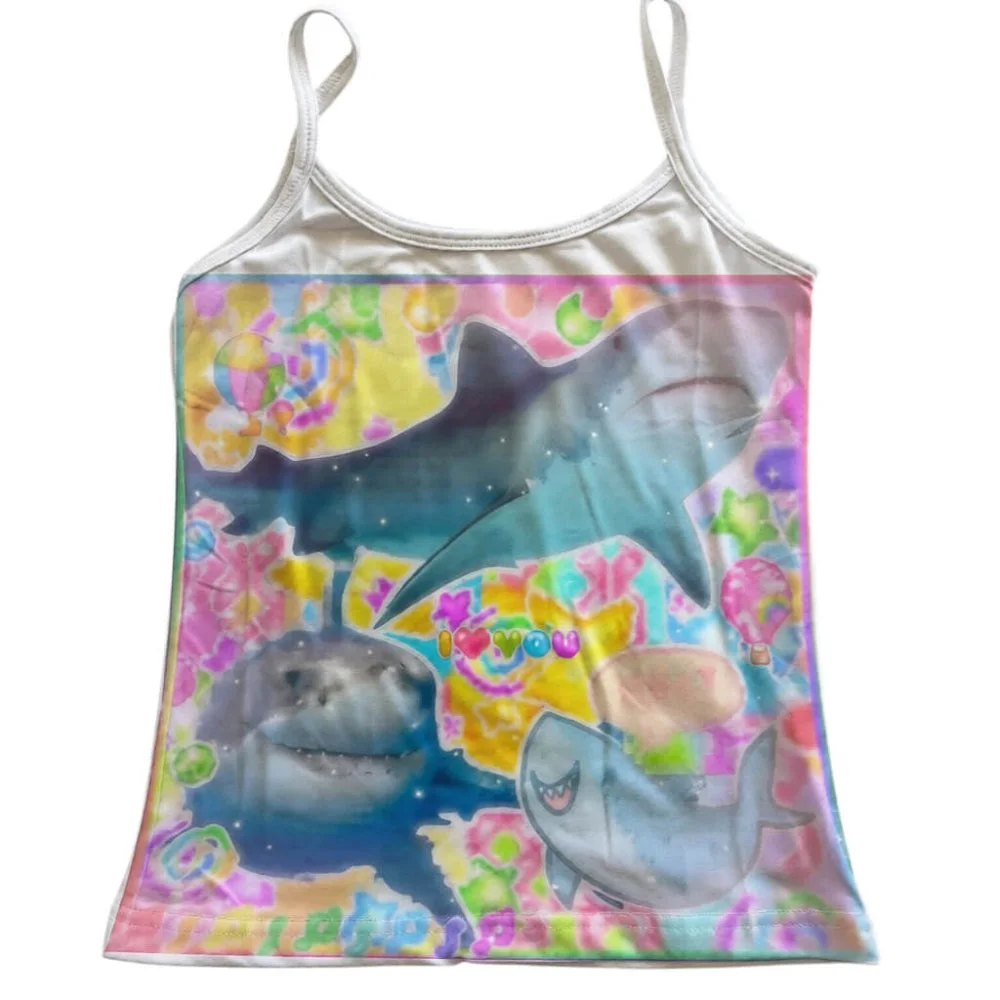 Y2K Shark Tank Top — view 1 Y2K Shark Tank Top — view 1