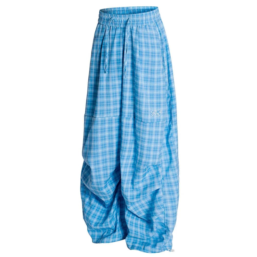 Teen Craft 90s Plaid Baggy Pants — view 3 Teen Craft 90s Plaid Baggy Pants — view 3