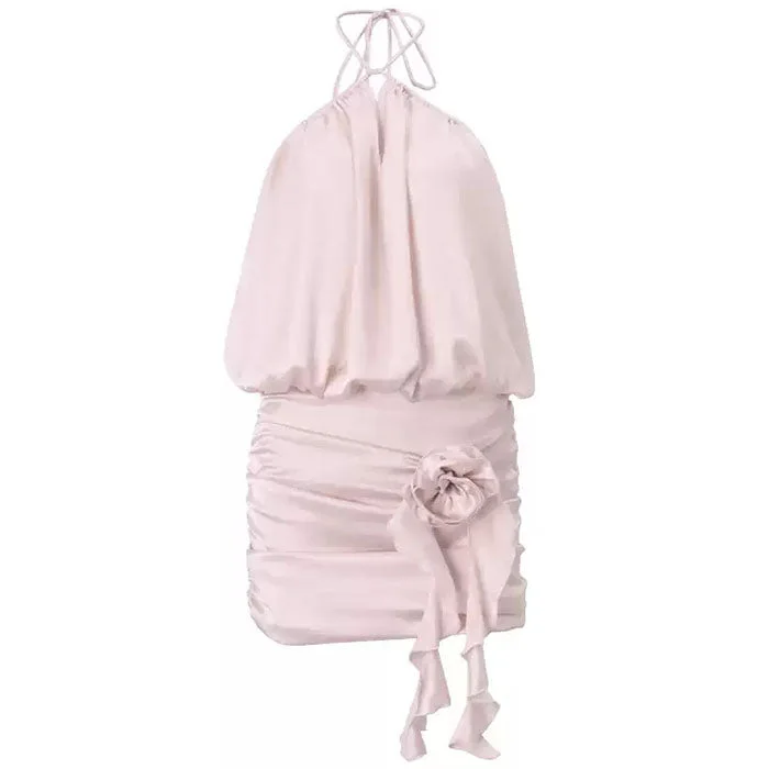 Pure Blushin Ruched Mini Dress — view 1 Pure Blushin Ruched Mini Dress — view 1