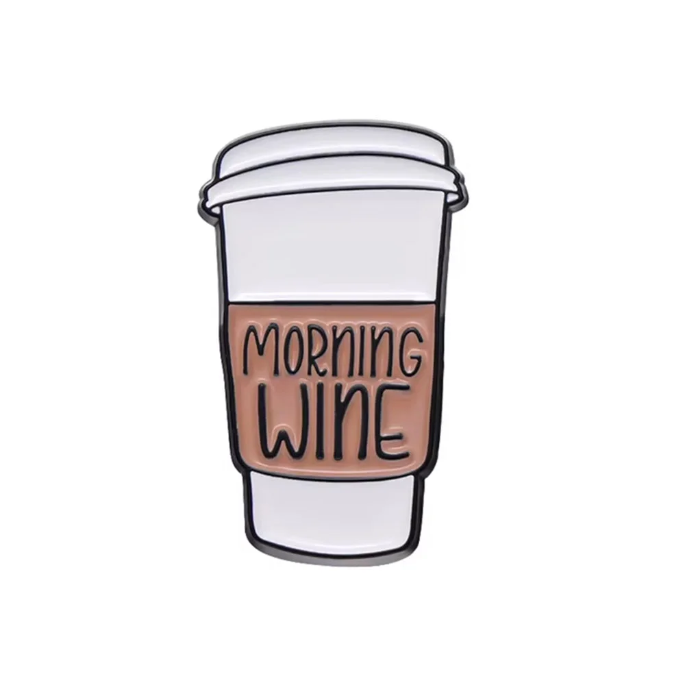 Morning Wine Brooch Pin — view 1 Morning Wine Brooch Pin — view 1