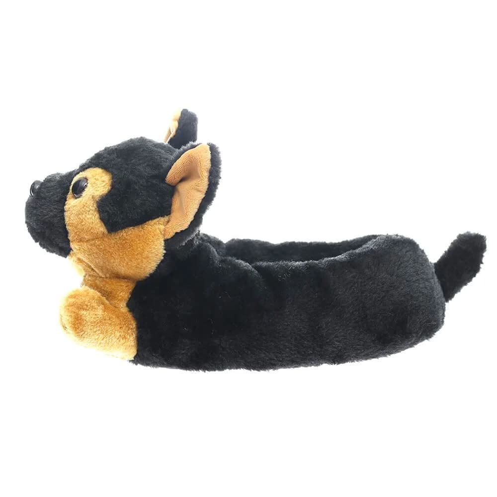 German Shepherd Slippers — view 2 German Shepherd Slippers — view 2