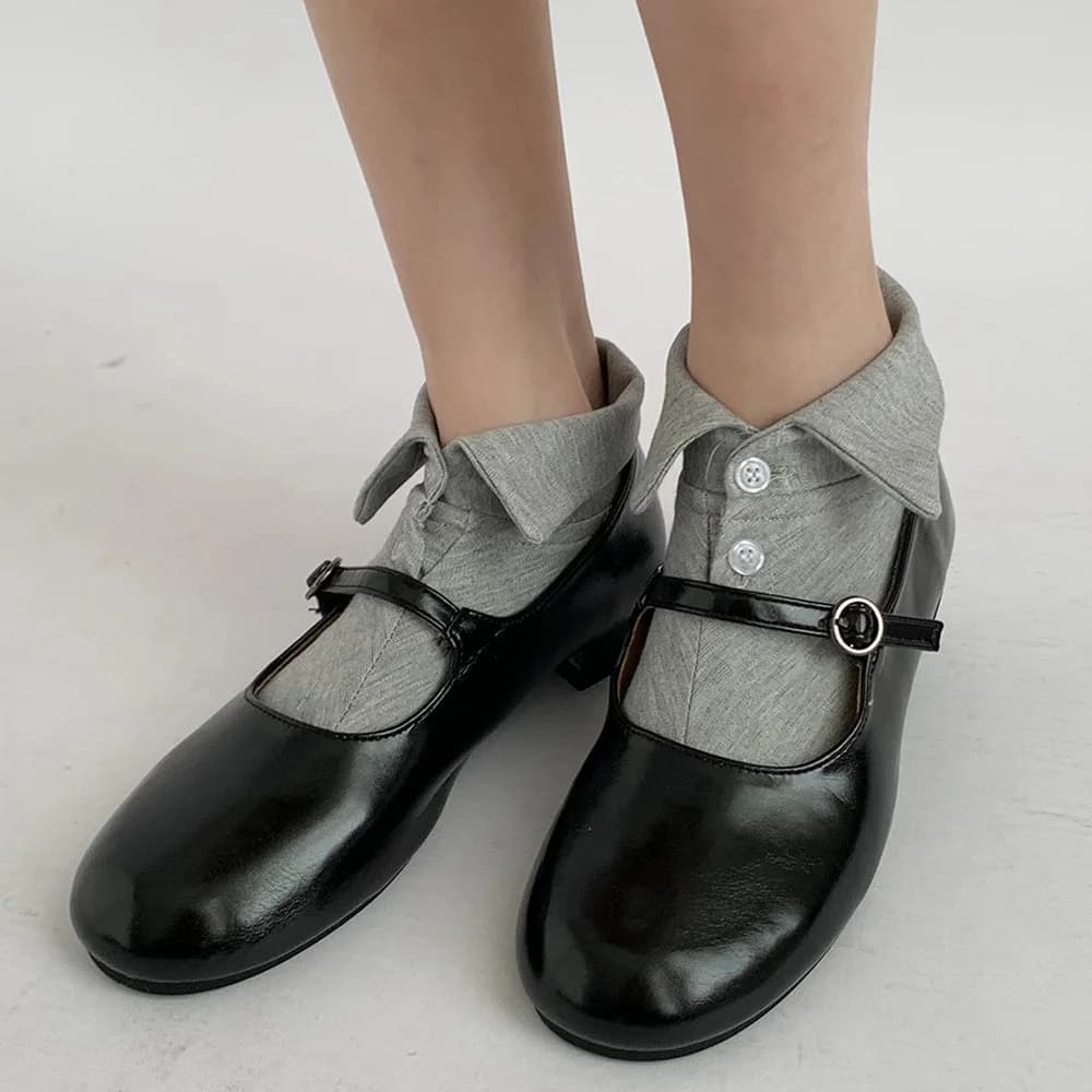 Preppy Collar Socks — view 2 Preppy Collar Socks — view 2