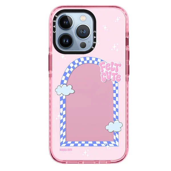 Felt Cute iPhone Case — view 1 Felt Cute iPhone Case — view 1