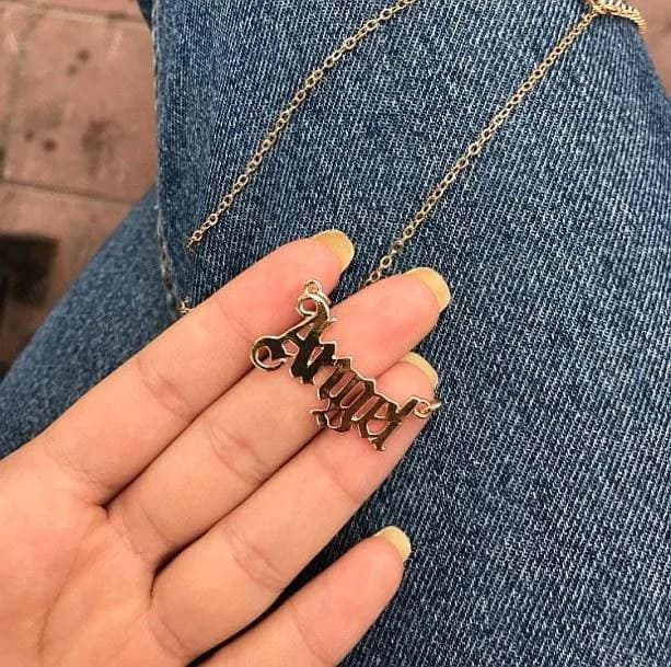 Aesthetic Angel Necklace — view 1 Aesthetic Angel Necklace — view 1