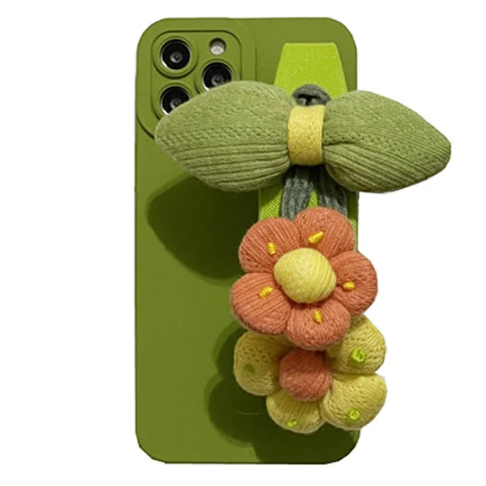 Puffer Flower iPhone Case — view 1 Puffer Flower iPhone Case — view 1