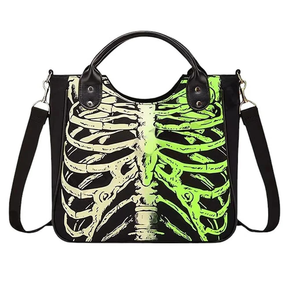 Glow In The Dark Skeleton Bag — view 2 Glow In The Dark Skeleton Bag — view 2