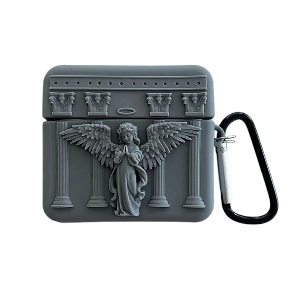 Silicone 3D Angel AirPods Case — view 2 Silicone 3D Angel AirPods Case — view 2