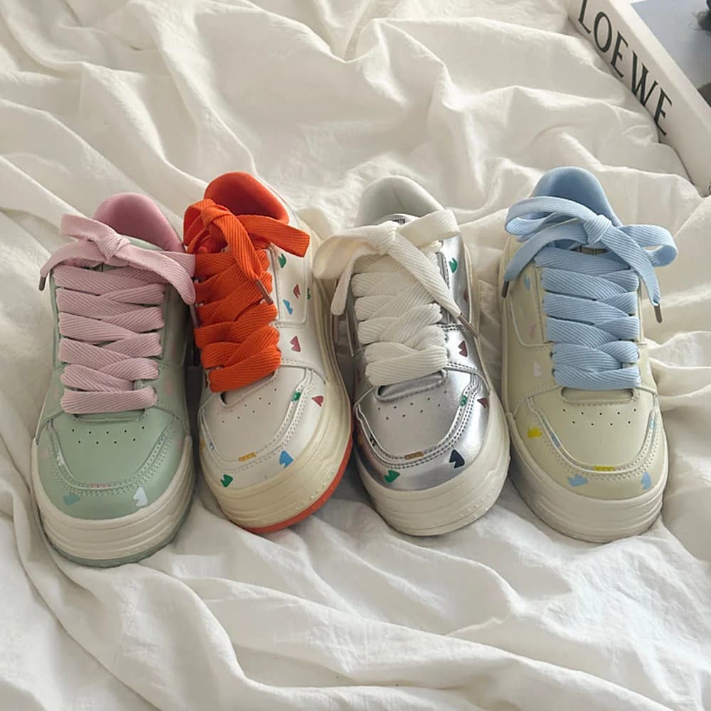 Soft Girl Aesthetic Sneakers — view 2 Soft Girl Aesthetic Sneakers — view 2