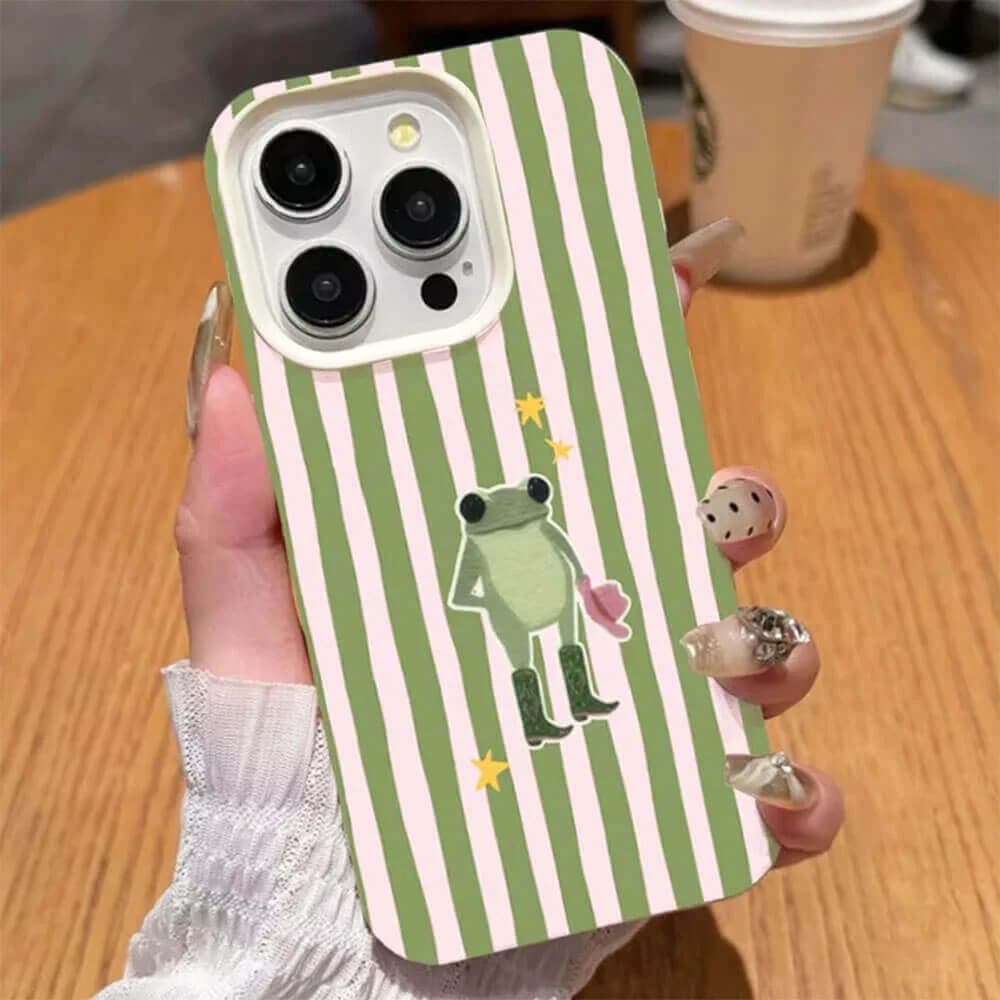 Cowboy Frog iPhone Case — view 2 Cowboy Frog iPhone Case — view 2