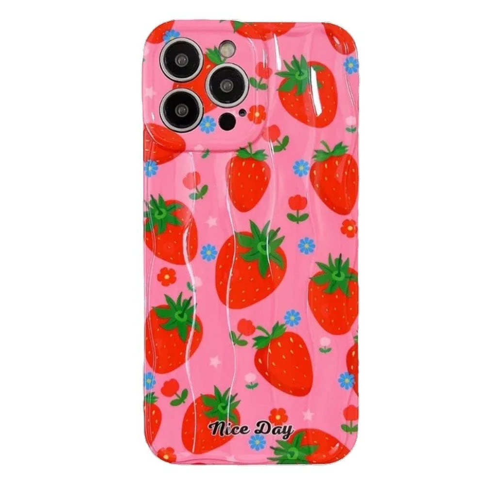Strawberry Fields iPhone Case — view 1 Strawberry Fields iPhone Case — view 1