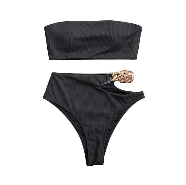 Aesthetic Bikini With Chain — view 1 Aesthetic Bikini With Chain — view 1
