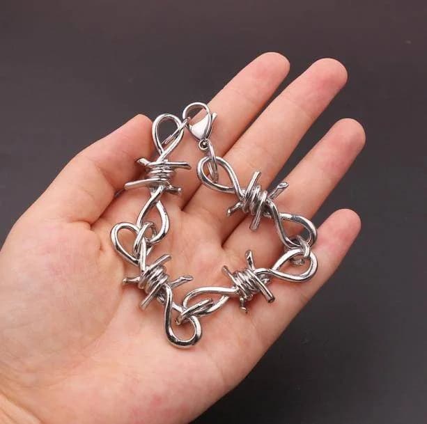 Metal Wire Bracelet — view 2 Metal Wire Bracelet — view 2
