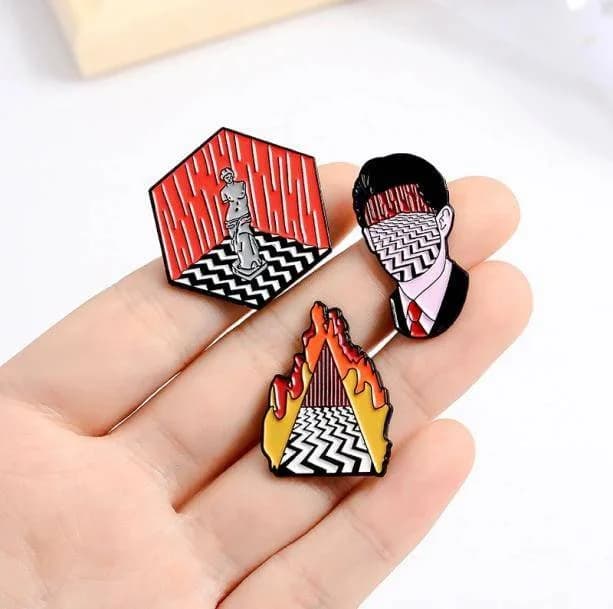 Surreal Backpack Pins — view 2 Surreal Backpack Pins — view 2