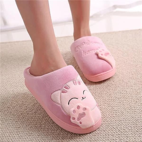 Kawaii Cat Slippers — view 1 Kawaii Cat Slippers — view 1