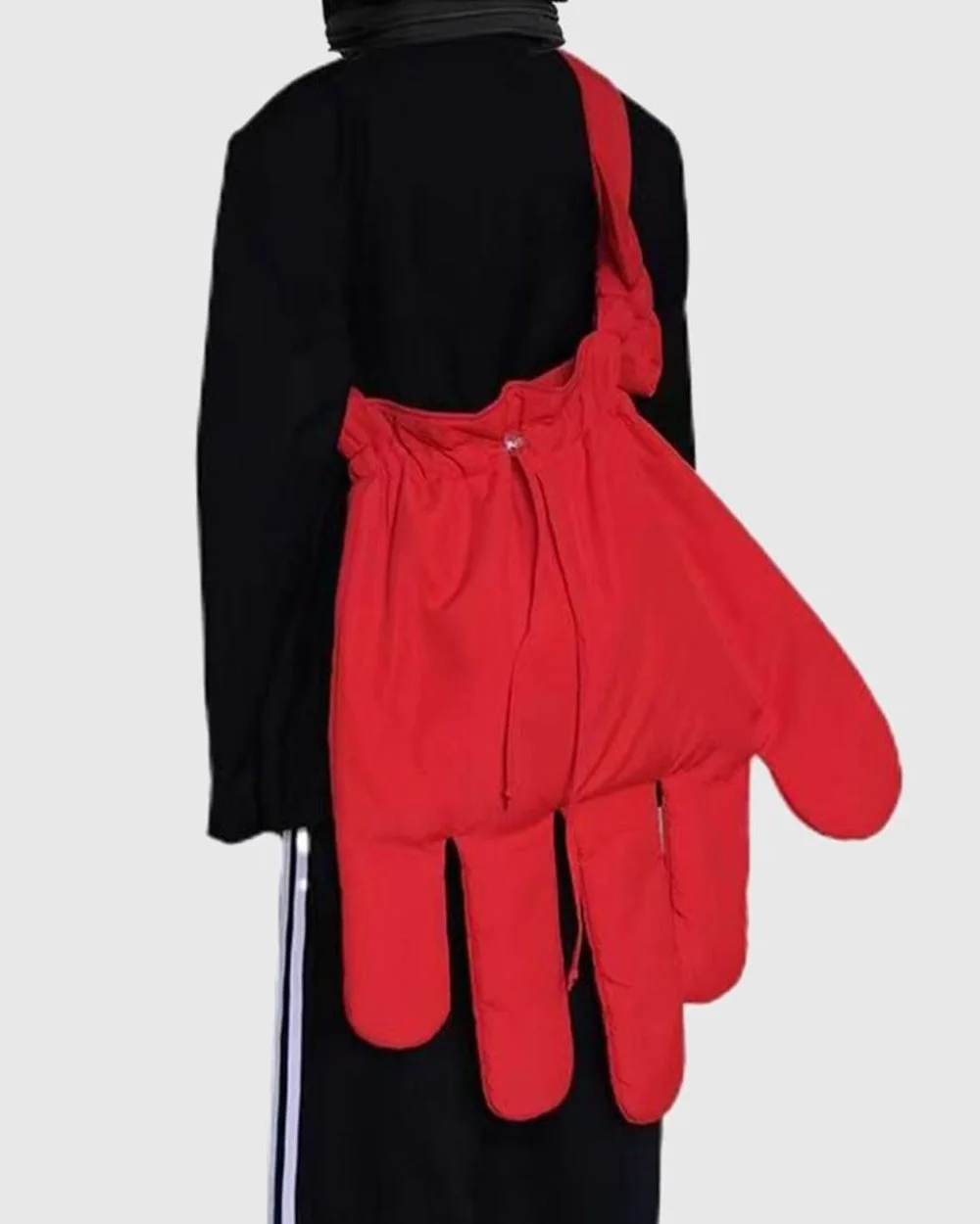 Oversized Hand-Shaped Shoulder Bag — view 2 Oversized Hand-Shaped Shoulder Bag — view 2