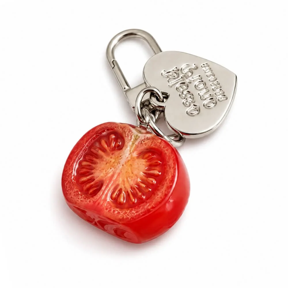 Cherry Tomato 3 pcs Keychain Set — view 1 Cherry Tomato 3 pcs Keychain Set — view 1