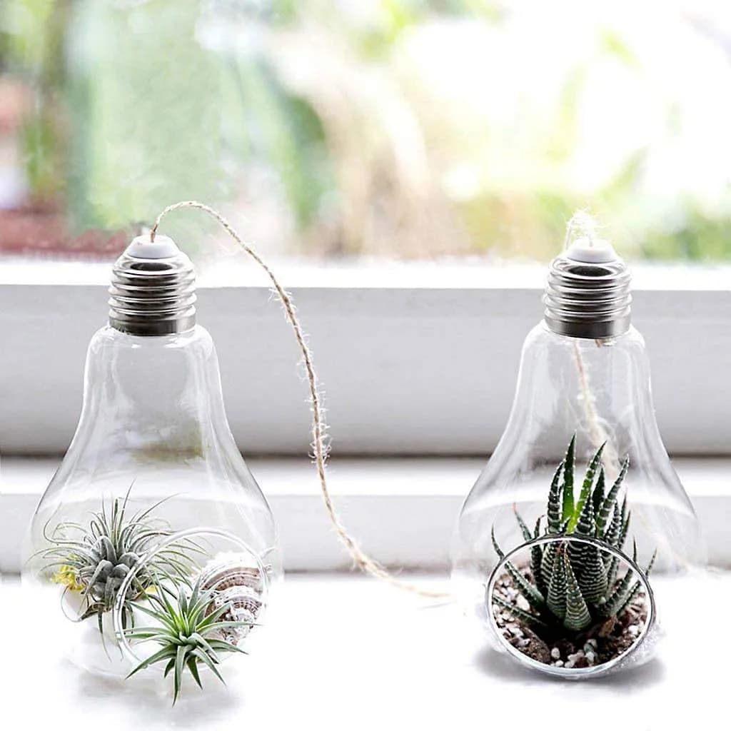 Light Bulb Hanging Vase — view 1 Light Bulb Hanging Vase — view 1