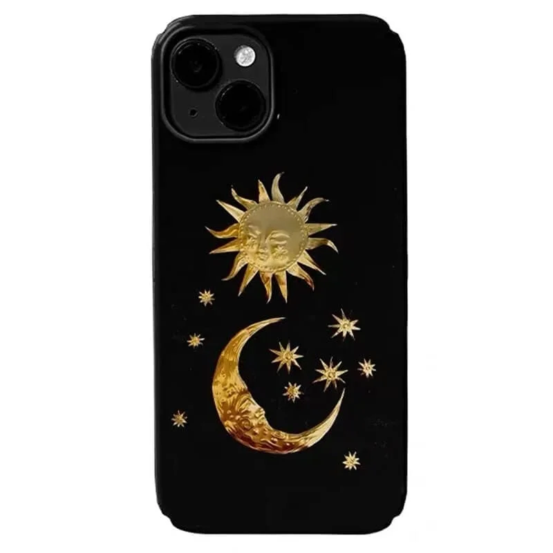 Celestial Sun & Moon iPhone Case — view 1 Celestial Sun & Moon iPhone Case — view 1