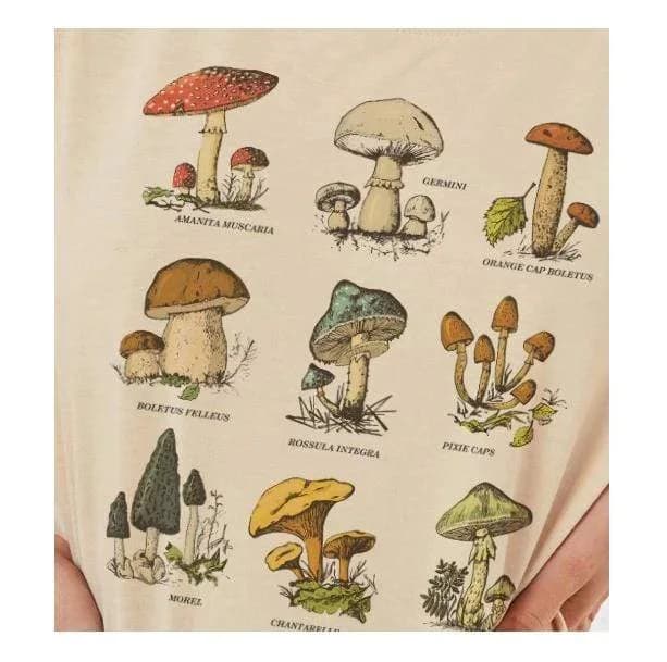 Poisonous Mushrooms T-Shirt — view 2 Poisonous Mushrooms T-Shirt — view 2