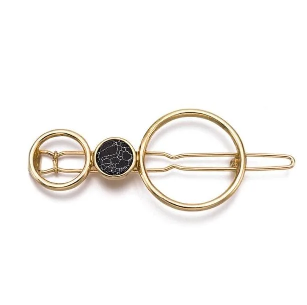 Marble Hair Pin — view 2 Marble Hair Pin — view 2